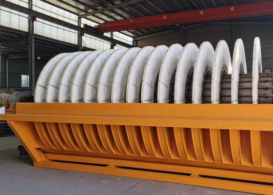 Máy lọc đĩa chân không Máy tách bùn SS Bộ lọc đĩa quay