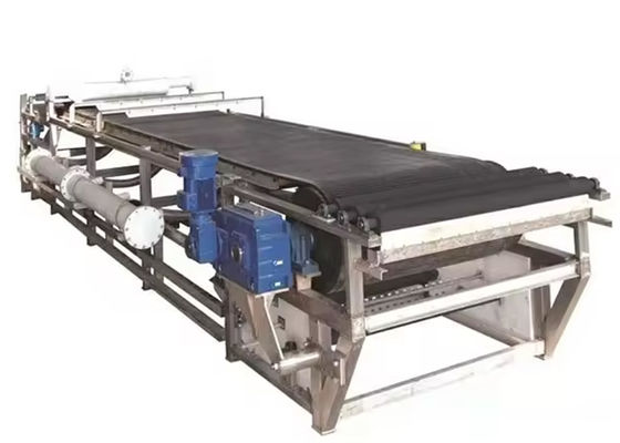 Giá tốt. Chiều rộng 2 mét Bộ lọc dây đai ngang Máy tách chất lỏng rắn cho khai thác mỏ trực tuyến