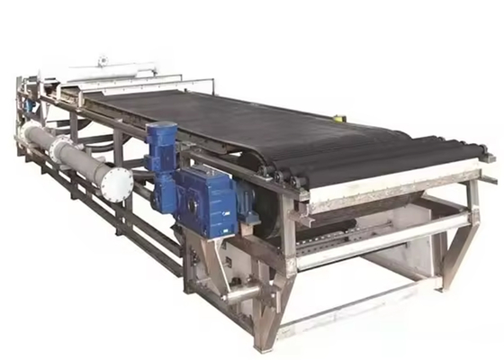 Bom preço. Largura 2 metros Filtro de correia horizontal Separadores de líquidos sólidos para mineração on-line
