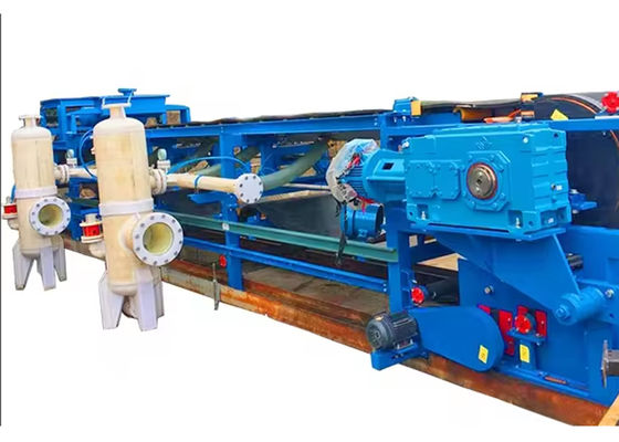 Un buon prezzo. Area di filtrazione 15 m2 Sistema di filtrazione di fanghi di deidratazione con filtro a cintura di vuoto in linea