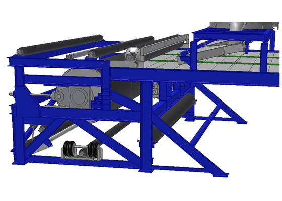 Good price Vacuum Belt Filter Press Dewatering 5M2 Belt Press For Sludge Dewatering online