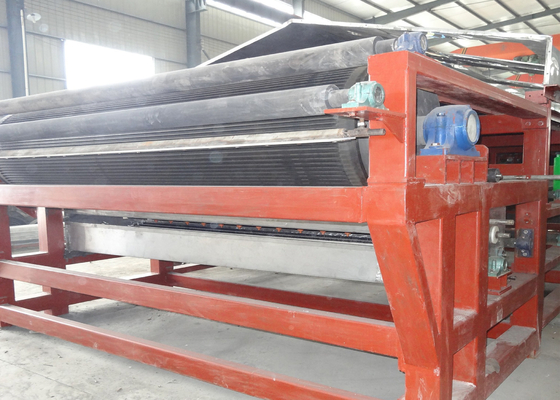 Bom preço. 15m2 Filtro de vácuo horizontal Controle PLC Filtro de cintura de vácuo Separador de lama on-line