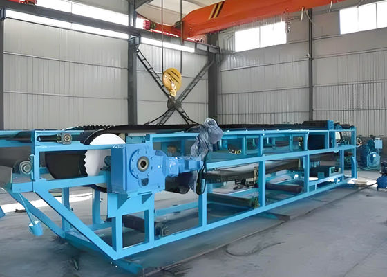 Harga yang bagus Filtrasi optimal Filter vakum terus menerus Pembagian baja karbon Cairan padat on line