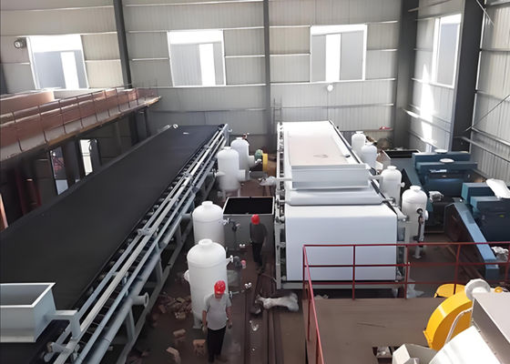 Un buon prezzo. Filtrazione di fanghi nel liquido solido Separazione 10 M2 filtro a cintura continua in linea