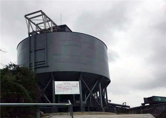 좋은 가격 12m 탄소 강철 두꺼워기 장비 중력 퇴적 장비 3Kw 모터 온라인으로