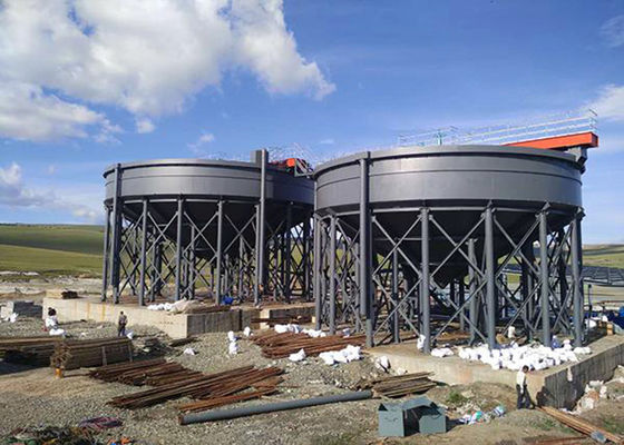 Harga yang bagus Vertical Gravity Thickener 18 Meter Lebar 5.5kw Gravity Process Pengemasan Limbah on line