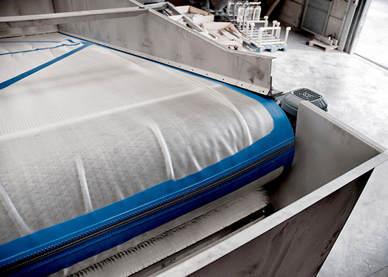 Καλή τιμή. Μονόστρωτο υφασμάτινο φίλτρο PP Υφασμάτινο υλικό διήθησης υγρών πάχος 1,2 mm σε απευθείας σύνδεση