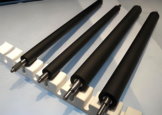 Goede prijs. Vervoerband met rubberen bekleding, ronde schacht met een diameter van 50 mm online