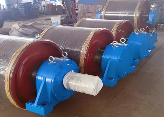 Goede prijs. Bearing Fixed Conveyor Carrier Roller Dia 200 mm Drive Rollers voor transportvoertuigen online