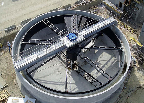 Harga yang bagus PLC Control Thickening Equipment Pengolahan Air Fungsi Gravitasi Thickener on line