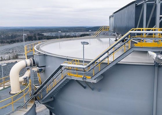 Bom preço. Operação automática Equipamento de espessamento Tratamento de mineração Mecanismo de gravidade on-line