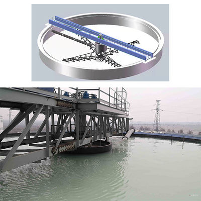 Good price Vertical Thickener 10 Meter Width 5.5kw Gravity Sludge Thickening Steel Materials online