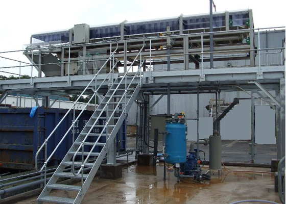 Harga yang bagus Filter sabuk horizontal kecepatan variabel 20m2 Filtrasi Filter pita vakum on line