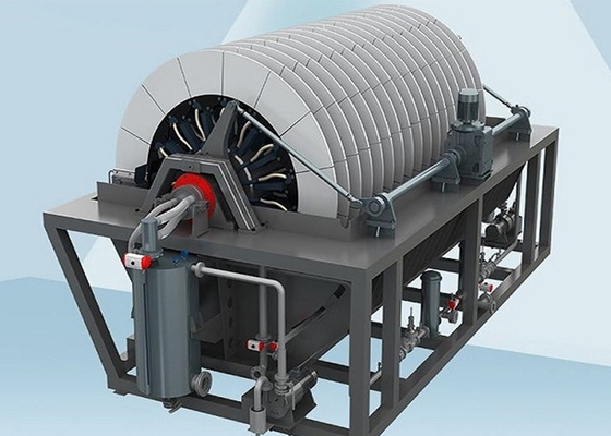 Ein guter Preis. Polypropylenscheibenfilter mit Rückspülreinigung 500 Gpm Durchflussgeschwindigkeit Niedrige Wartung Online