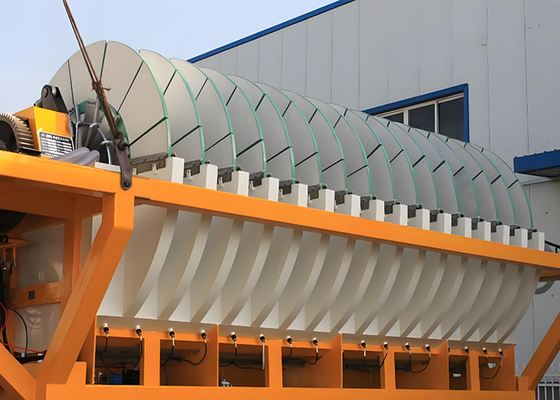 Good price Polypropylene Disc Filter Efficient Machine Backwashing System Rotary Filtration online