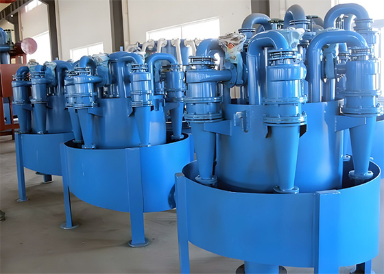 calidad Color Azul Deshidratación Deshidratación Hidrociclón Aclaración del agua Bajo costo de mantenimiento fábrica