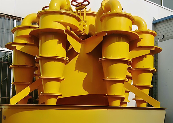 kualitas Teknologi Lanjutan Daya tahan Desanding Hydrocyclone Perawatan Air Classifier Perangkat pabrik