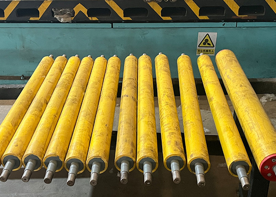 Good price Customizable Tapered Conveyor Roller Low Noise Round Shaft Belt Supporting online