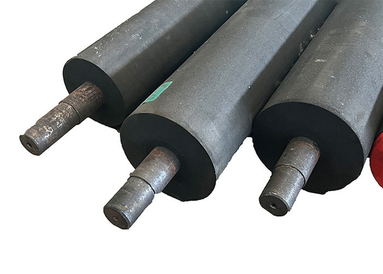 Good price Shaft Type Belt Conveyor Roller Round Rubber Lining Conveyor Belt Drive Rollers online