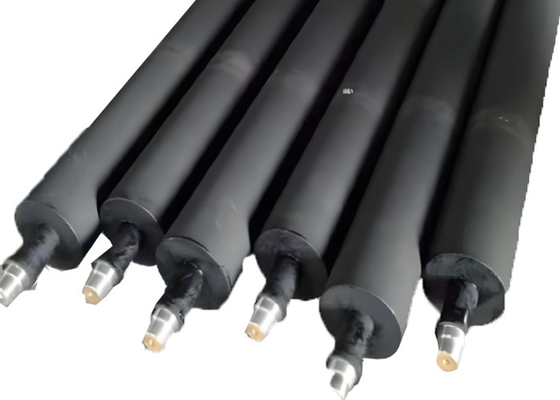 Good price Low Noise Sealed Disc Belt Conveyor Roller Alloy Material Patterned Rubber Lining online