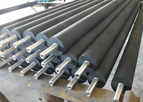 Good price Alloy Steel Shaft Belt Conveyor Tracking Roller Width 2m Conveyor Belt Rollers online