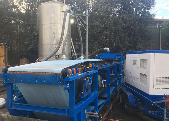 Good price High Efficient Solid Liquid Separators VacuumBelt Filter Vacuum Absorbtion Function online