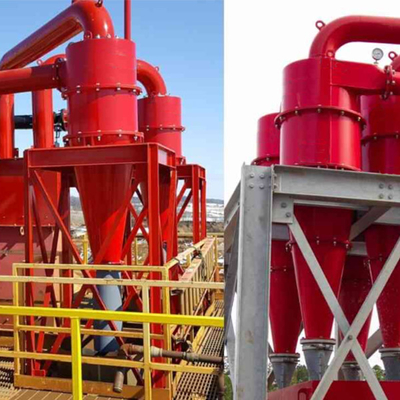 quality Supply Steel Connection Flange Connection Flooded Core Desanding Hydrocyclone factory