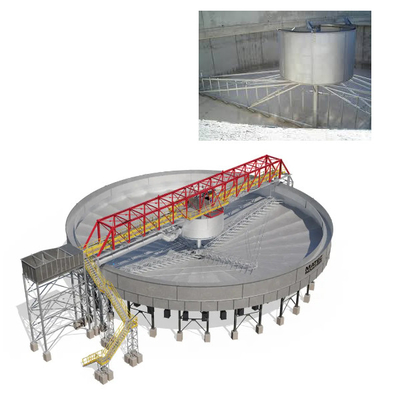 Good price Dia 6m Sedimentary Thickener Equipment Strong Rake Arm Motor Driving Thickening online